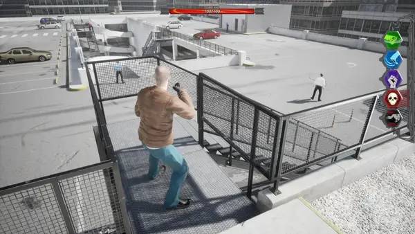 Сцена с применением игровых возможностей EVAN QUEST