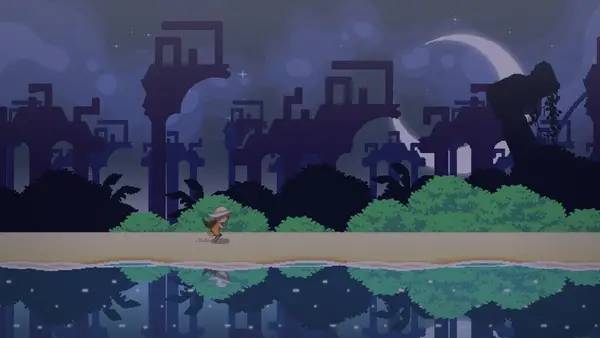 Сцена с применением игровых возможностей Evan's Remains