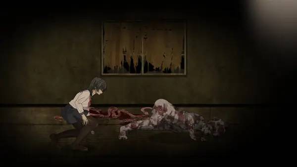 Сцена с применением игровых возможностей Even in Death