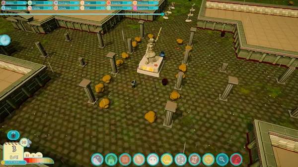 Сцена с применением игровых возможностей Fable Hospital