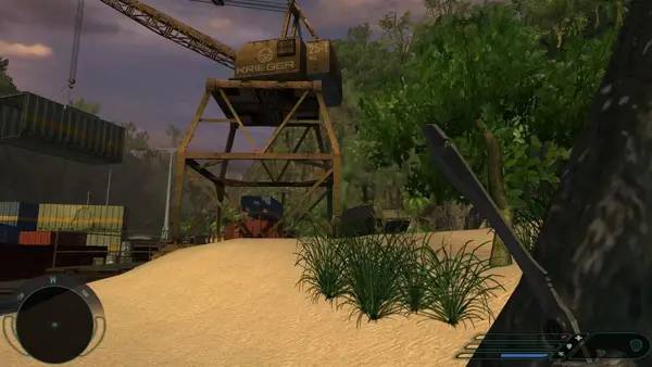 Сцена с применением игровых возможностей Far Cry Missile Attack