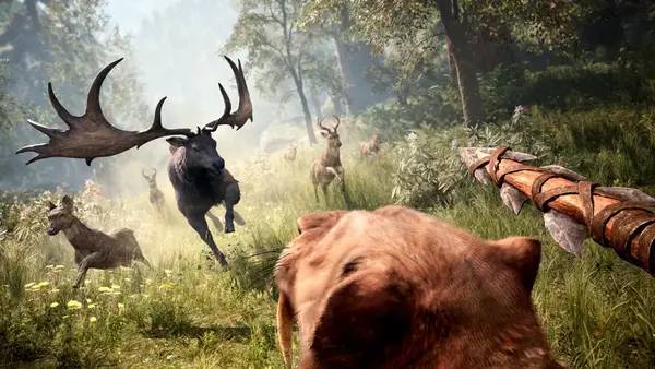 Сцена с применением игровых возможностей Far Cry Primal