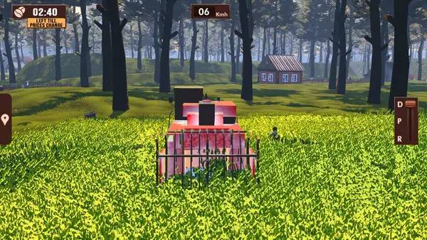 Сцена с применением игровых возможностей Farming Tractor Simulator 2021  Farmer Life
