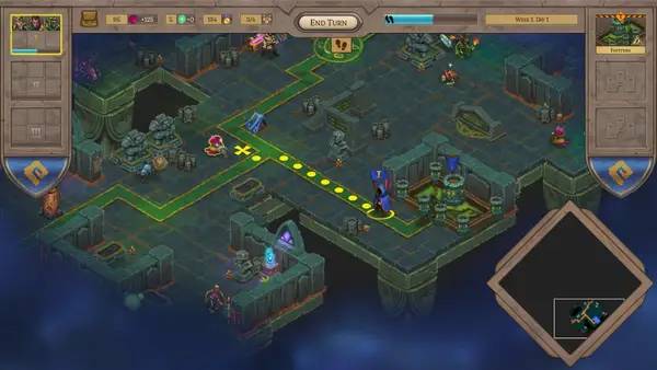 Сцена с применением игровых возможностей Fort Triumph