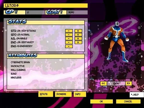 Сцена с применением игровых возможностей Freedom Force