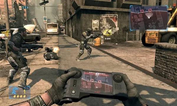 Сцена с применением игровых возможностей Frontlines Fuel of War