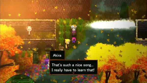 Сцена с применением игровых возможностей Gaia's Melody ECHOED MELODIES