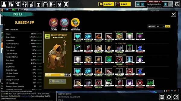 Сцена с применением игровых возможностей Gaiadon Eternal Quest