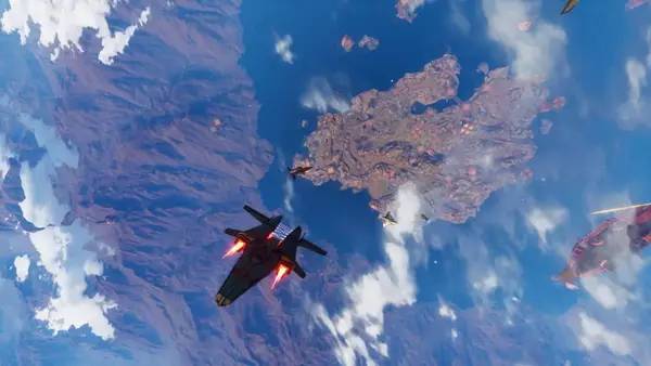 Сцена с применением игровых возможностей Galaxy in Turmoil