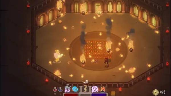 Сцена с применением игровых возможностей Gift of Parthax