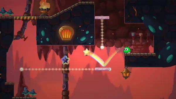 Сцена с применением игровых возможностей Gimmick! 2