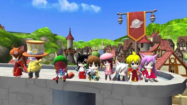 Сцена с применением игровых возможностей GOCCO OF WAR