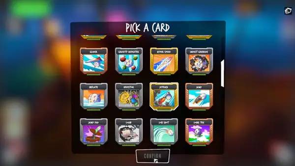 Сцена с применением игровых возможностей Golfie