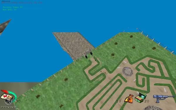 Сцена с применением игровых возможностей Gulman