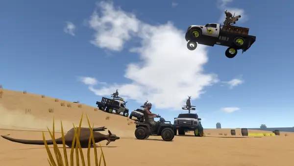 Сцена с применением игровых возможностей Guts and Glory