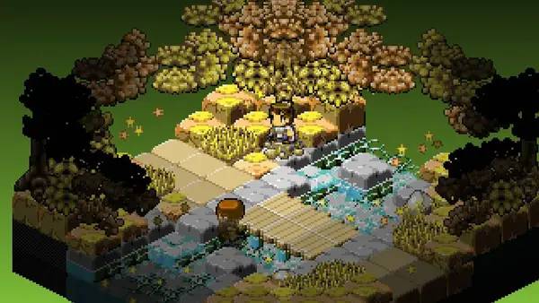 Сцена с применением игровых возможностей Hakoniwa Explorer Plus