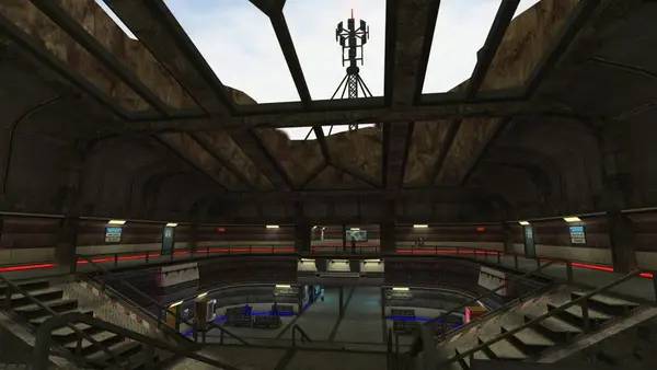 Сцена с применением игровых возможностей Half-Life Echoes