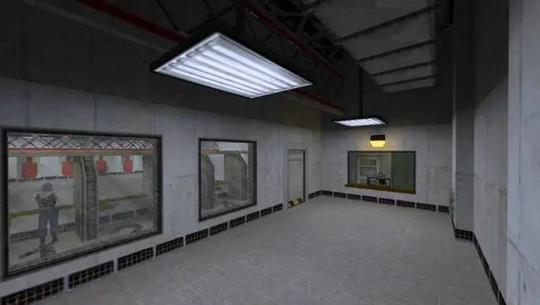 Сцена с применением игровых возможностей Half-Life Insecure