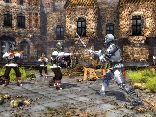 Сцена с применением игровых возможностей Hard to Be a God