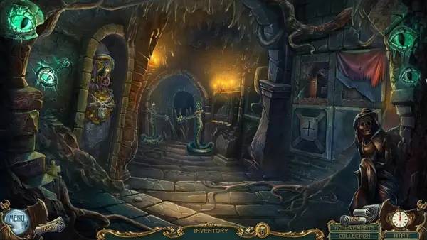 Сцена с применением игровых возможностей Haunted Legends  The Scars of Lamia Collector's Edition