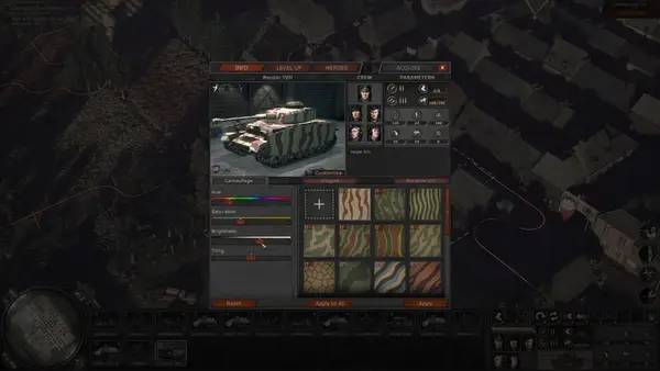 Сцена с применением игровых возможностей Headquarters World War II