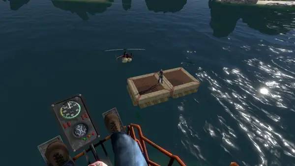 Сцена с применением игровых возможностей Hide and Hold Out - H2o