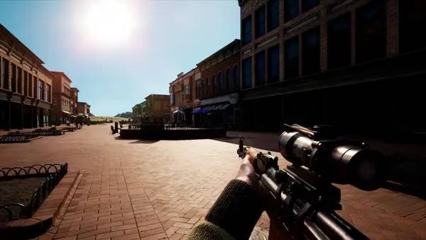 Сцена с применением игровых возможностей Human Madness