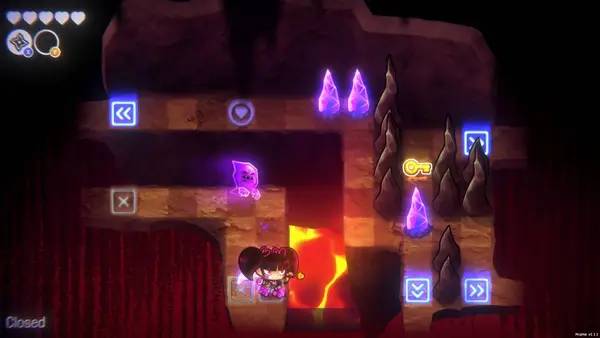 Сцена с применением игровых возможностей Keen One Girl Army