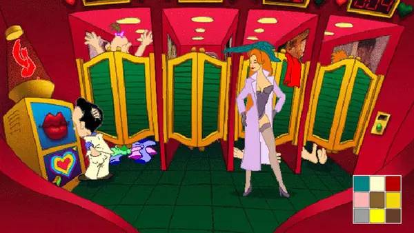 Сцена с применением игровых возможностей Leisure Suit Larry 7  Love for Sail!