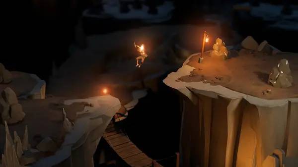 Сцена с применением игровых возможностей Len's Island