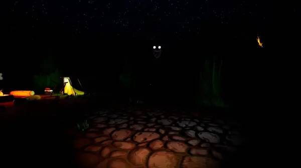 Сцена с применением игровых возможностей Lil' Horror Stories  The Camp Fire