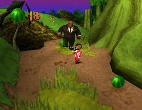 Сцена с применением игровых возможностей Lilo and Stitch Trouble in Pradise