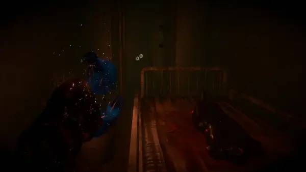 Сцена с применением игровых возможностей Lithium Inmate 39 Relapsed Edition