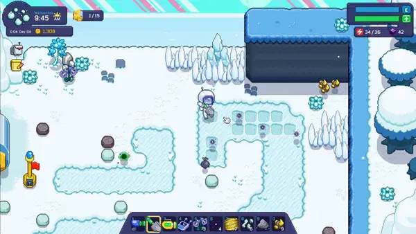 Сцена с применением игровых возможностей Little-Known Galaxy