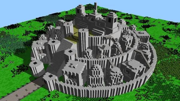 Сцена с применением игровых возможностей Lord of Dwarves