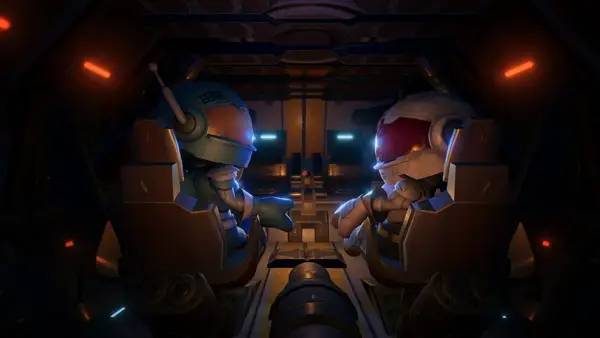 Сцена с применением игровых возможностей LOST ORBIT Terminal Velocity