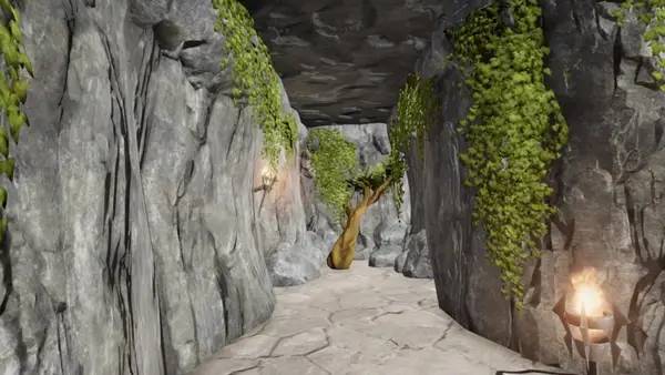 Сцена с применением игровых возможностей Mage VR The Lost Memories