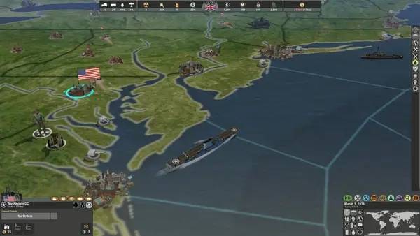 Сцена с применением игровых возможностей Making History  The Second World War