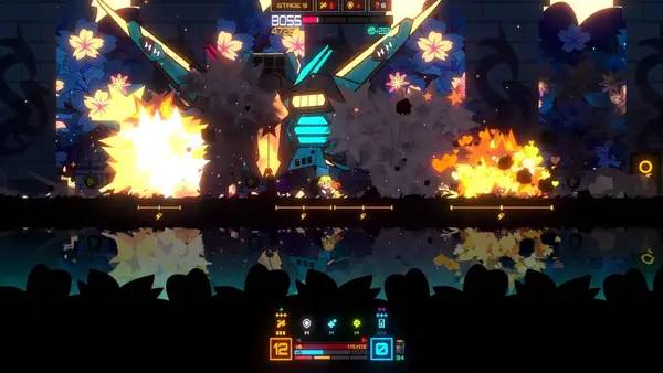 Сцена с применением игровых возможностей Mini Island Cosmos