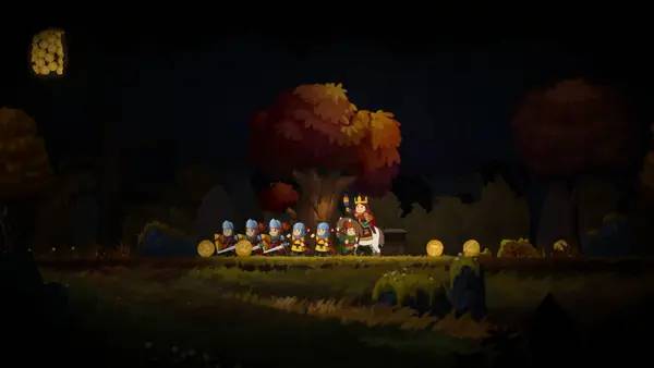 Сцена с применением игровых возможностей Monarchy