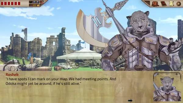 Сцена с применением игровых возможностей MoonFire A Seeker's Saga