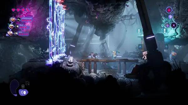 Сцена с применением игровых возможностей Mother Machine