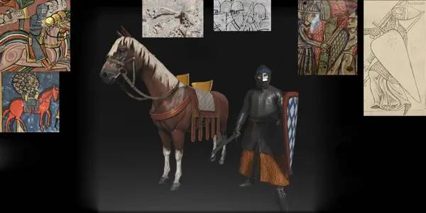 Сцена с применением игровых возможностей Mount & Blade 2  Bannerlord - In the Name of Jerusalem 2