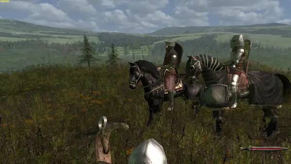 Сцена с применением игровых возможностей Mount & Blade Warband - BannerPage