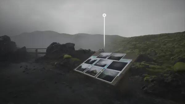 Сцена с применением игровых возможностей Myrdalssandur, Iceland