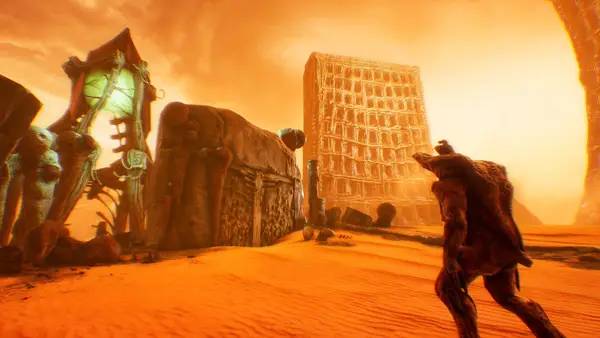 Сцена с применением игровых возможностей Necrophosis