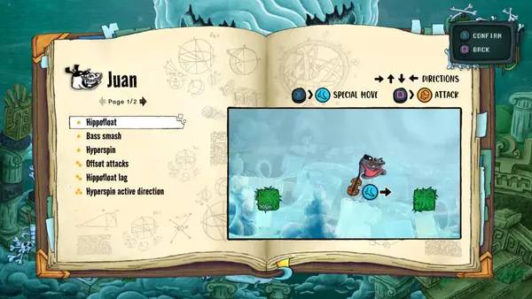 Сцена с применением игровых возможностей Ninza