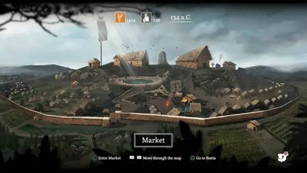 Сцена с применением игровых возможностей Numantia