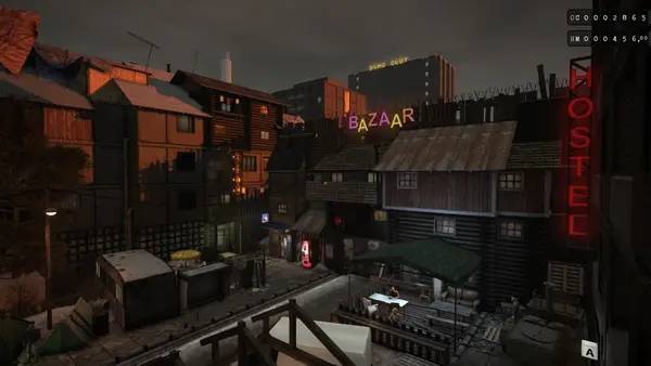 Сцена с применением игровых возможностей Obenseuer