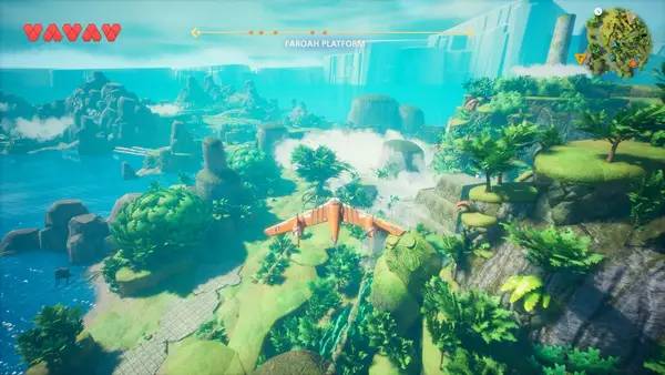 Сцена с применением игровых возможностей Oceanhorn 2  Knights of the Lost Realm